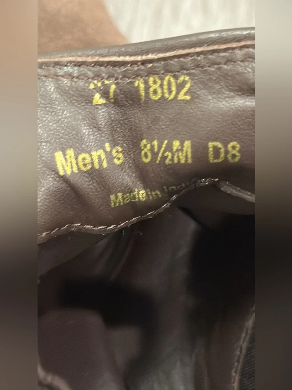 Johnston & Murphy men suede